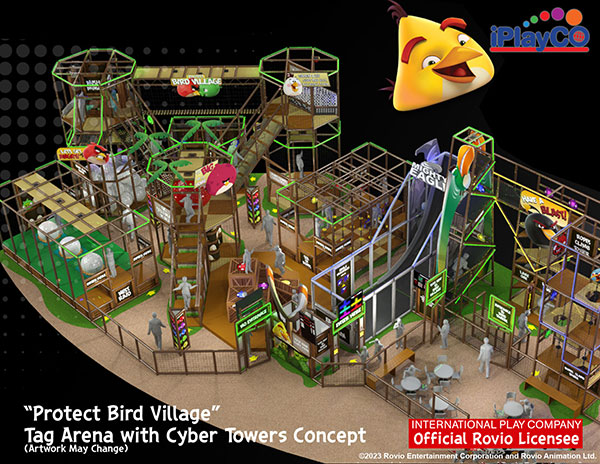 Angry Birds, iPlayCO, Interactive Playground