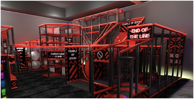 iPlayCO NinjaTAG TAGactive Ninja Tag Obstacle 